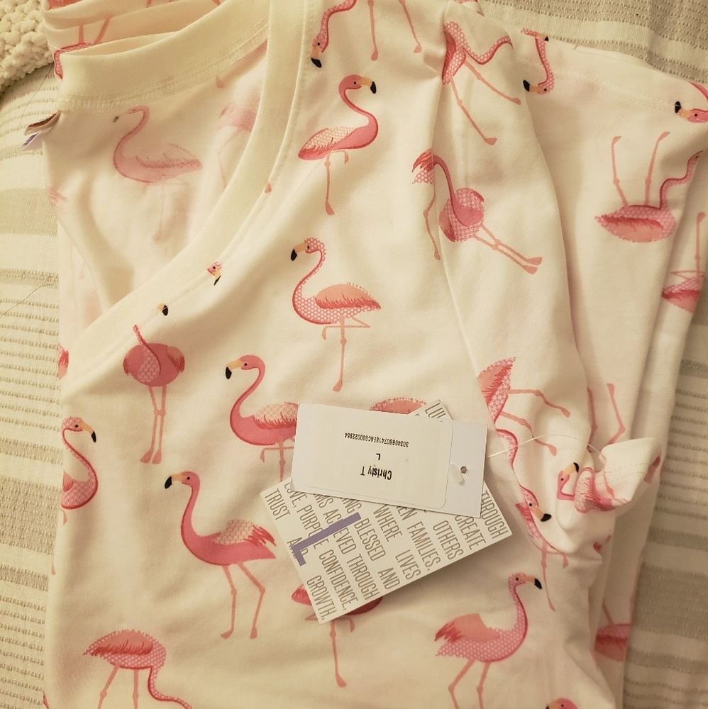 Lularoe Flamingo Christy T